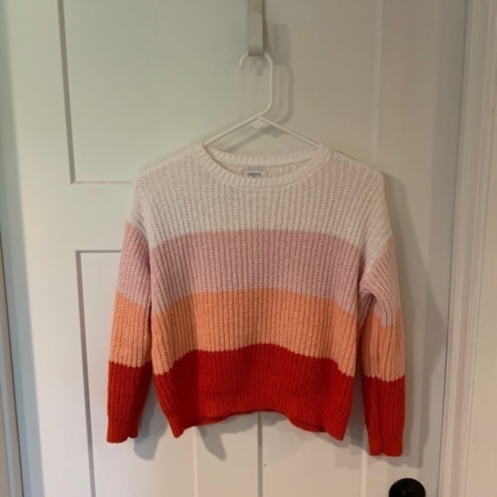 Crown and ivy, Cabanna, medium sweater, gently worn and laundered